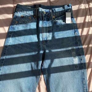 Gap Sky High Straight Jeans